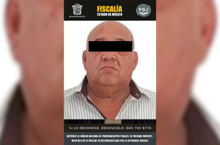 El detenido fue ingresado al Centro Penitenciario de Nezahualcóyotl 