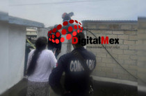 Elementos de la Policía Municipal y Estatal acordonaron la zona tras el accidente