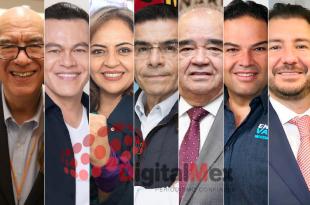 Dante Delgado, Juan Zepeda, Ana Lilia Herrera, Enrique Jacob, Maurilio Hernández, Enrique Vargas, Elías Rescala