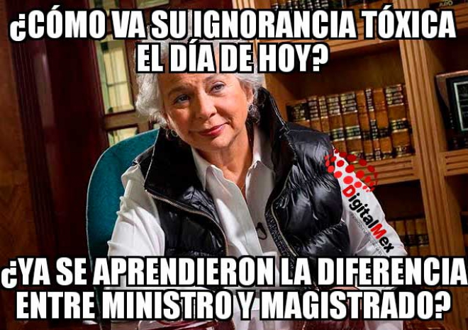Olga Sánchez y los ministros...