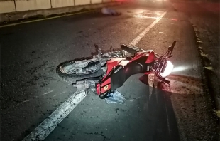 Mueren dos hombres al derrapar su moto en #Amecameca