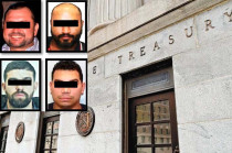 Las personas sancionadas son Julio César Montero Pinzón, Carlos Andrés Rivera Varela, Francisco Javier Gudino Haro y Michael Ibarra Díaz Jr.