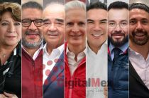 Delfina Gómez, Horacio Duarte, Maurilio Hernández, Alfredo del Mazo, Alejandro Moreno, Gilberto Sauza, Mauricio Massud