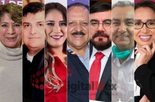 Delfina Gómez, Claudio Edmundo Huizar, Lizeth Sandoval, Oscar Hernández, Carlos Maza Lara, Isidro Moreno, Azucena Cisneros