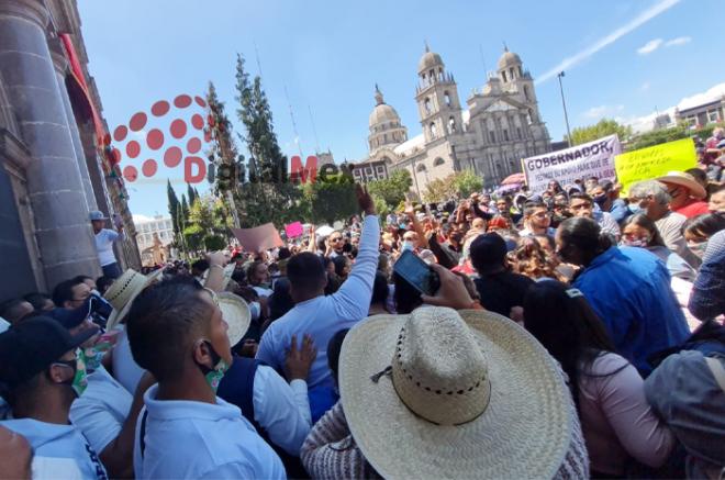 Los manifestantes aseguraron que, pese a la insistencia ante las autoridades locales y estatales, no han logrado resultados.