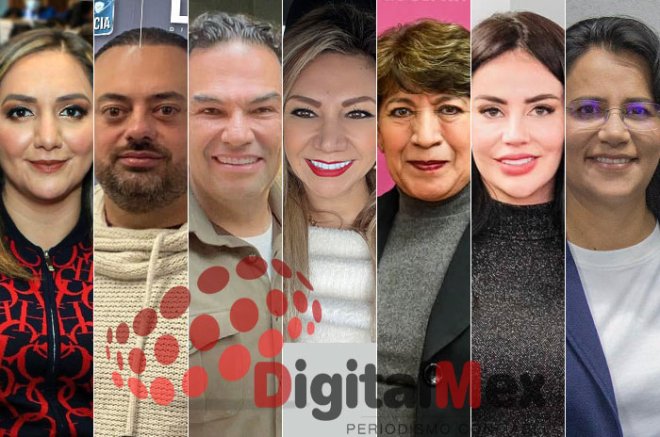 Evelyn Osornio, Gerardo Lamas, Enrique Vargas, Laura Xóchitl, Delfina Gómez, Cristal Pelayo, Paola Jiménez