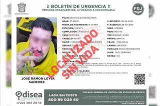 José Leyva Sánchez, desaparecido en Hueypoxtla