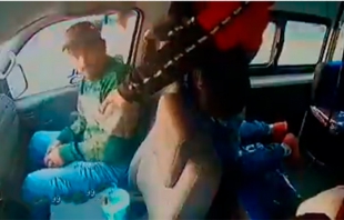 #Video: Prevalecen asaltos en transporte pese a cámaras de seguridad; ahora en Naucalpan