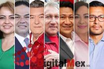 Ana Lilia Herrera, Enrique Vargas, Jorge Hank, Arturo Montiel, Alfredo González, Jacqueline García, Erick Cedillo