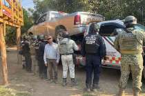 Según las primeras indagatorias, los ocupantes del inmueble estarían relacionados con un grupo delictivo originario de Michoacán.