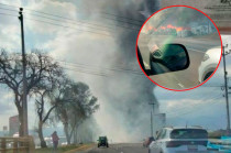 Video: Incendio en recicladora genera densa nube de humo en la Toluca-Tenango