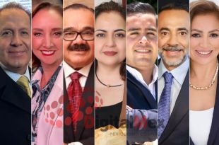 Eruviel Ávila, Claudia Ruiz, Carlos Ramírez, Ana Lilia Herrera, Arturo Marín, Fernando Flores, Esmeralda de Luna 