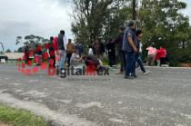 Escena del accidente en Almoloya–Tabernillas