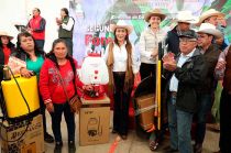 Productores de Ixtlahuaca recibieron, 2 mil plantas de maguey pulquero.