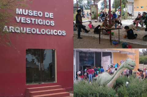 Familias disfrutan actividades recreativas, educativas y gratuitas en el Parque Ehécatl