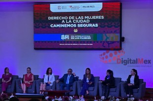 El Gobierno del Estado de México presentó la Guía para la Recuperación de Espacios Públicos con Perspectiva de Género. 