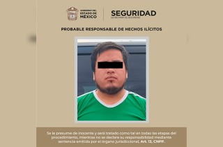 Mario “N” de 30 años de edad, fue trasladado ante el Agente del Ministerio Público correspondiente, donde se determinará su situación legal.