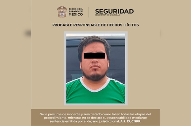 Mario “N” de 30 años de edad, fue trasladado ante el Agente del Ministerio Público correspondiente, donde se determinará su situación legal.