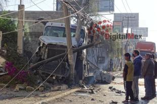 Los hechos sucedieron este lunes en El Coecillo, Delegación de Santa María Totoltepec, a la altura de avenida Tecnológico.