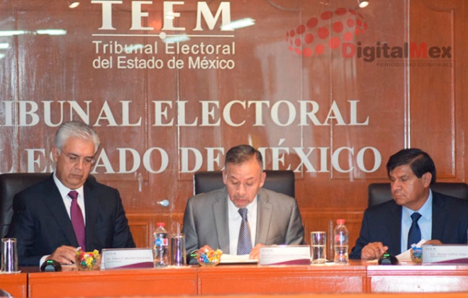 Confirma TEEM validez de elección y entrega de constancia de mayoría a Del Mazo
