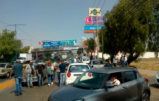 #Video: Taxistas piden apoyo y toman avenidas en #Ecatepec y #Coacalco