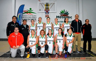 Selección mexicana de baloncesto femenil se alista para el Centrobasket