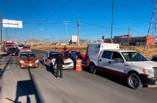 El incidente ocurrió la mañana de este jueves en avenida Morelos, en su intersección con avenida Las Torres.