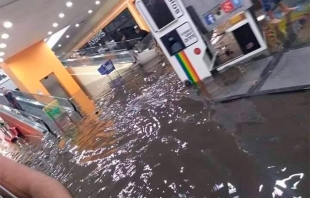 Lluvia inunda Plaza Aragón y 25 casas en #Ecatepec