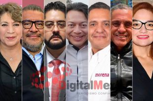 Delfina Gómez, Horacio Duarte, Andrés Andrade, Mario Delgado, Ricardo Moreno, Juan Montes de Oca, Maribel Soto