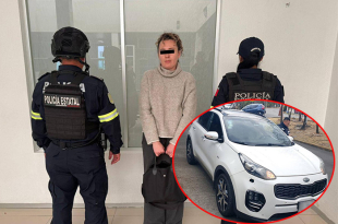 Rita “N”, de 40 años, fue detenida tras no acreditar la legal posesión de la camioneta.