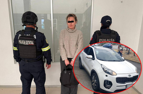 Rita “N”, de 40 años, fue detenida tras no acreditar la legal posesión de la camioneta.