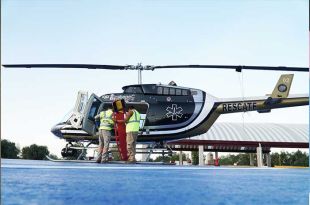 Los helicópteros Jaguar 1 y 2 del gobierno de Ecatepec realizarán traslados aeromédicos de emergencia