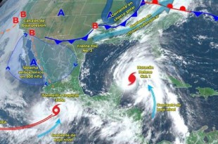 Las autoridades locales recomiendan a la población que permanezca en casa y tome precauciones debido a las condiciones climatológicas adversas.