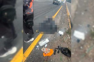 Edgar David, de 39 años, murió tras caer sobre el asfalto en la autopista