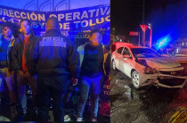 Estos sujetos fueron trasladados a la Fiscalía General de Justicia del Estado de México, donde se determinará su situación legal.