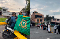 Bloqueo en Paseo Tollocan por manifestación de paristas de la facultad de Ciencias Políticas de la UAEMéx