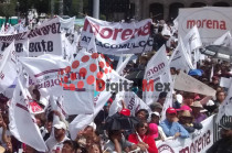 Militantes de Morena en el Estado de México