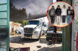 Durante el operativo también fue resguardado un predio donde se almacenaban más automotores.