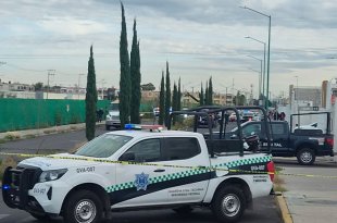 La zona fue acordonada por elementos de la Guardia Civil de Tecámac.