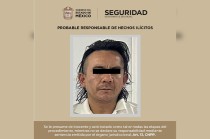 Este individuo fue puesto a disposición de la Fiscalía General de Justicia del Estado de México con sede en el municipio de Atizapán.