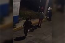 #Video: Sujetos propinan brutal golpiza a perro en #Calimaya; indigna a vecinos