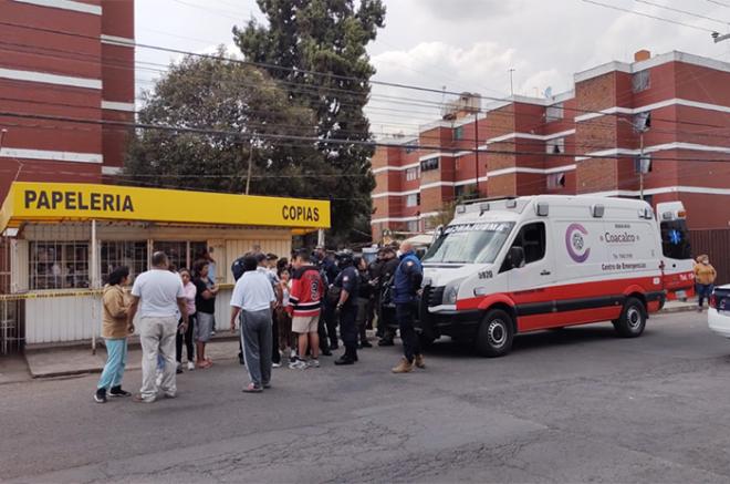 El ataque ocurrió sobre la calle Dalias, entre Eje 8 y Eje 33, en la colonia San Rafael