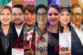 Juana Carrillo, Daniel Serrano, Delfina Gómez, Patricia Zarza, Laura González, Martha Patricia Mendoza, Higinio Martínez
