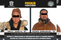 Emily Janet “N” y Pedro Emmanuel “N”, detenidos y vinculados a proceso en San Martín de las Pirámides