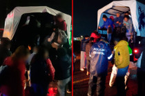 La dependencia utilizó ambulancias, remolques y vehículos anfibios para atender la emergencia.