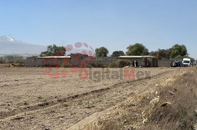 Las FGJEM detalló que en el lugar se llevan a cabo labores periciales