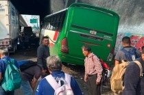 El conductor de la unidad huyó tras el accidente