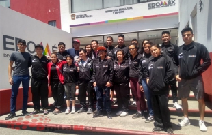 Viajan niños mexiquenses a Guanajuato al regional de Halterofilia
