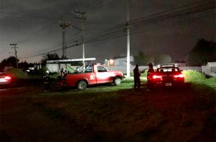 Al sitio llegaron policías quienes acordonaron el lugar