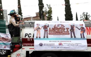 Serán instalados seis módulos en colonias que registran anegaciones en el municipio de Ecatepec, dos de ellos emergentes con equipo especializado.